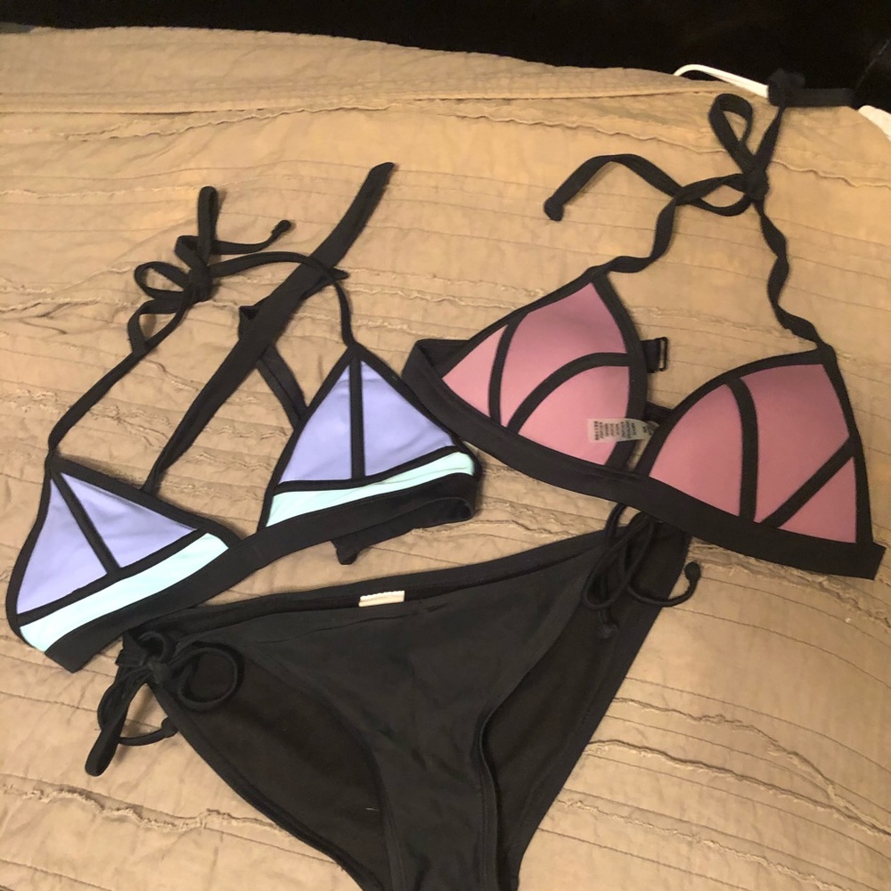 Colorblock bikini